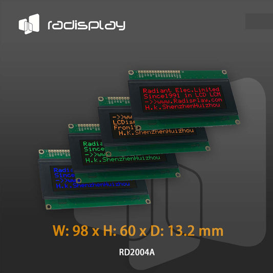 20x4 VATN Character LCD Display Module (RD2004A-8-VA)