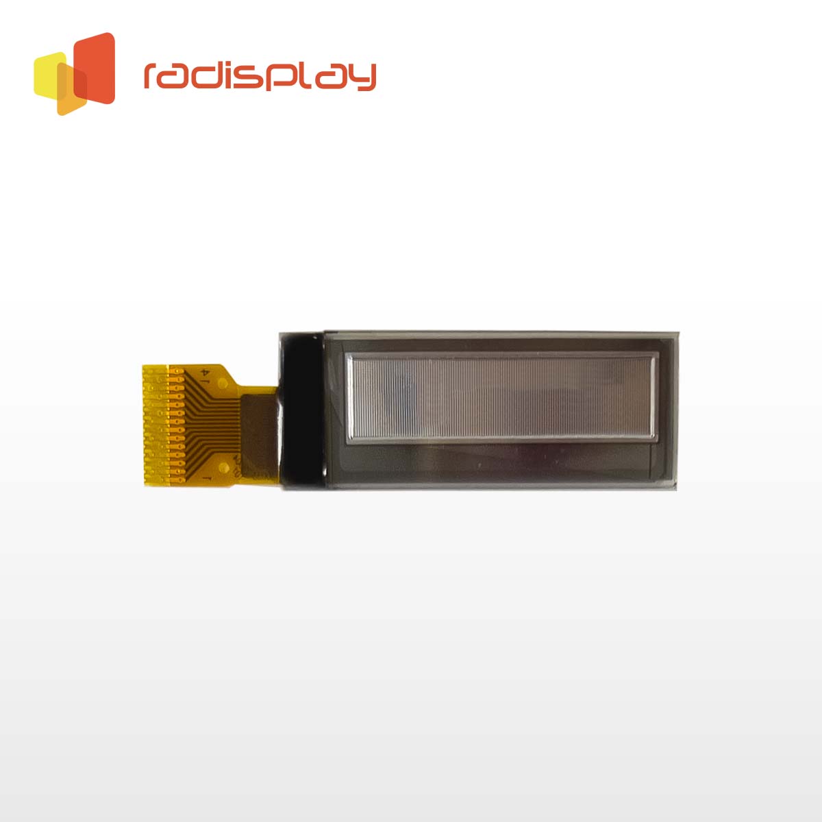 0.87 inch 128x32 Dots White OLED Display, - I2C interface with SSD1316 controller