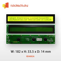40x2 Character LCD Display Module